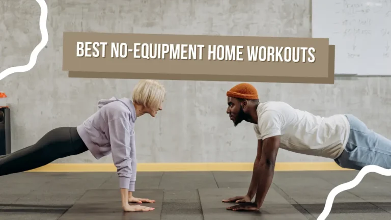 No-equipment home workout