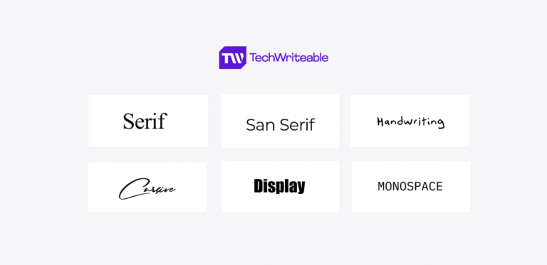 Best Fonts for Technical Writing Portfolio