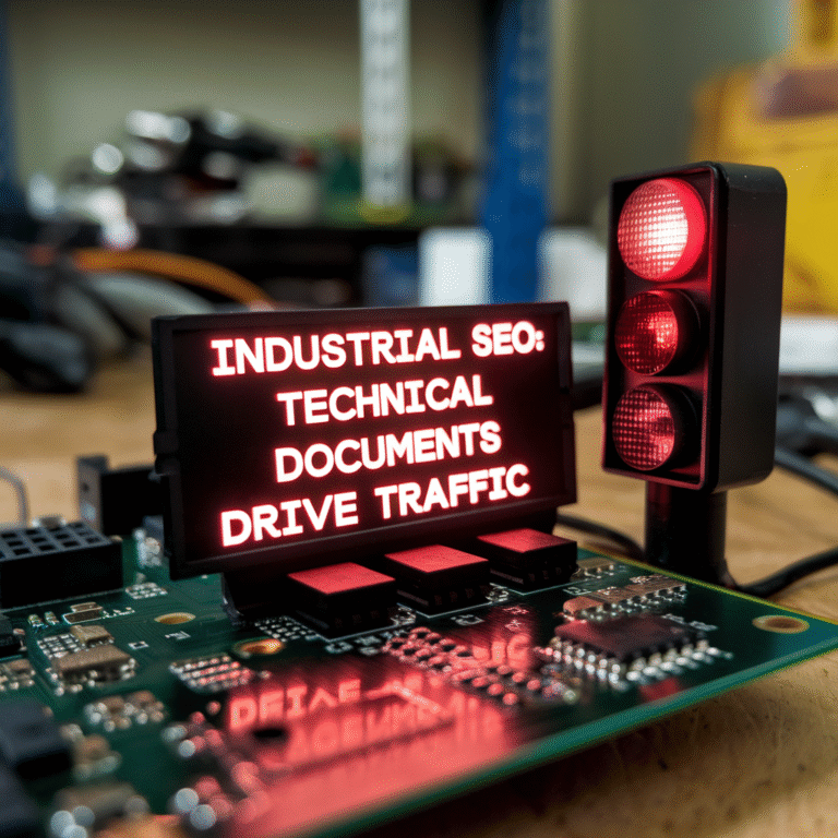 Industrial SEO: Transform Technical Documents into Sales Drivers