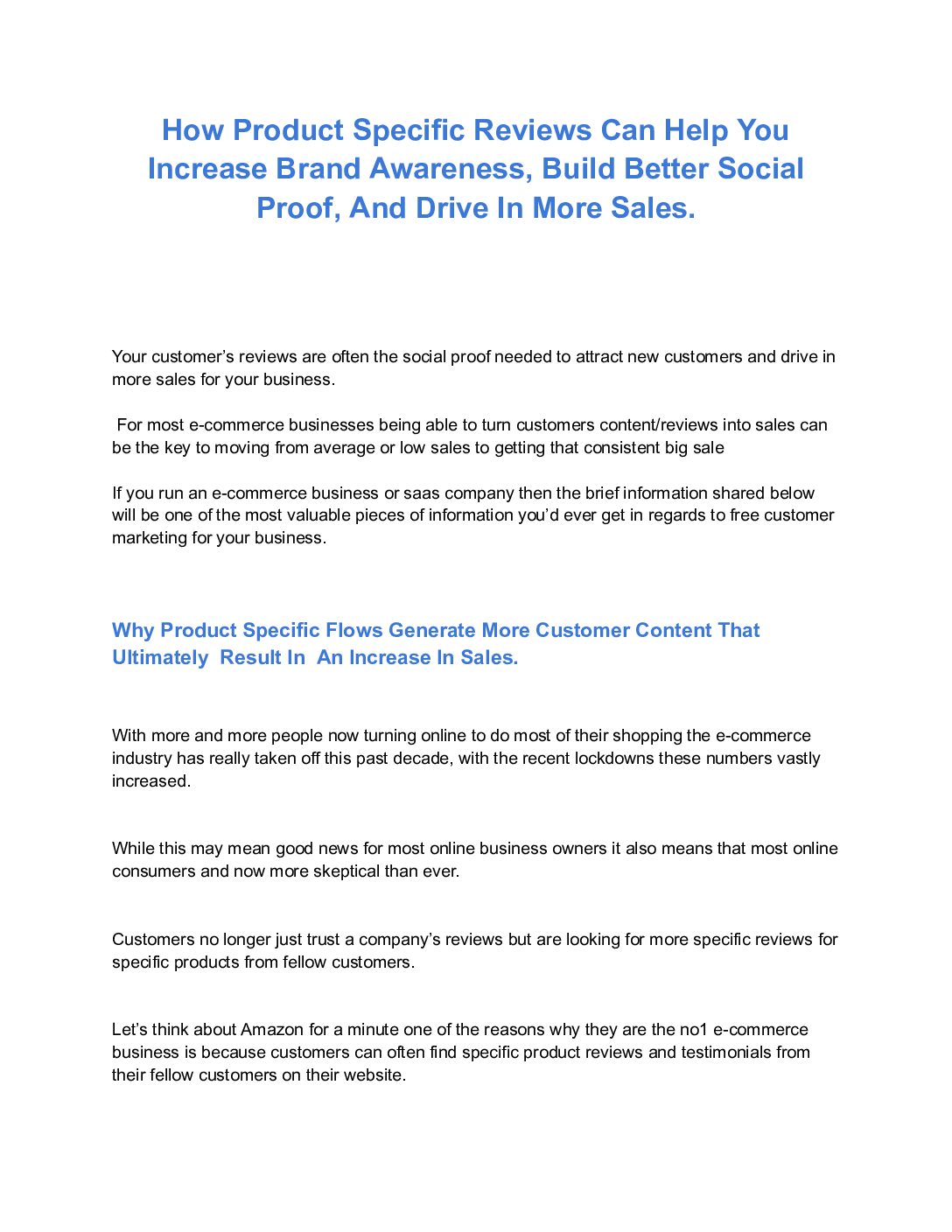 TrustPilot Whitepaper Draft