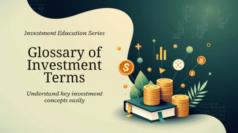 Glossary of Investment Terms