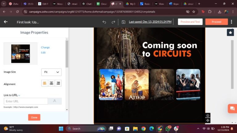 Email Marketing Case Study: Circuits TV Website Launch Campaign
