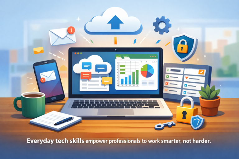 5 Everyday Tech Skills That Supercharge Workplace Productivity.