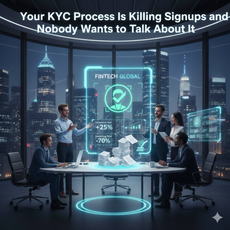 Your KYC Process Is Killing Signups and Nobody Wants to Talk About It